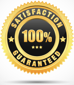 Satisfaction guaranteed logo