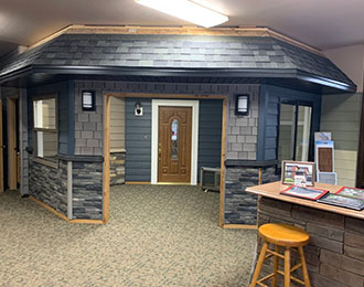 Mason's Siding & Windows showroom.